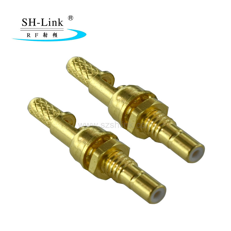 Straight SSMB plug male for 1.37 small cable